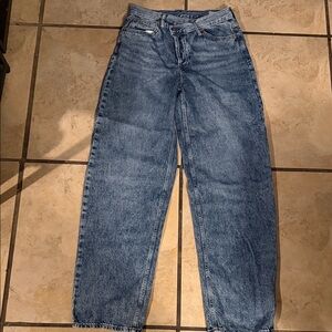 GAP Barrel High Rise Denim Jeans